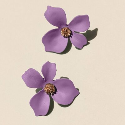 Lilac Momo Earrings · Rivera ·