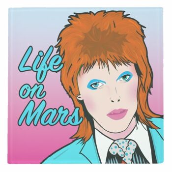 Dessous de verre 'Bowie - La vie sur Mars' 2