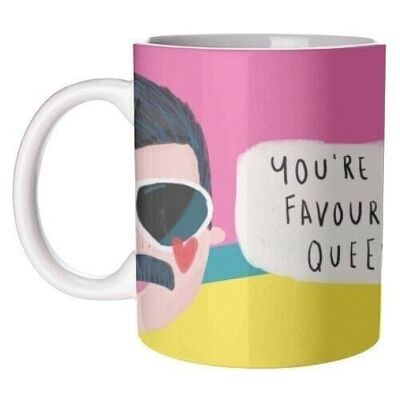 Mugs 'FAVOURITE QUEEN'