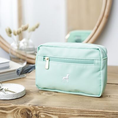 Sustainable Dog Walking Bag - Seafoam