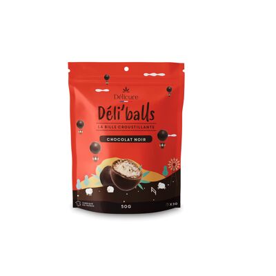 DELI'BALLS LA PALLA CROCCANTE CON CIOCCOLATO ALLA CANAPA