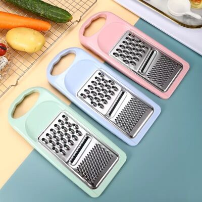 Grate with various graters | 3in1 | Various colours