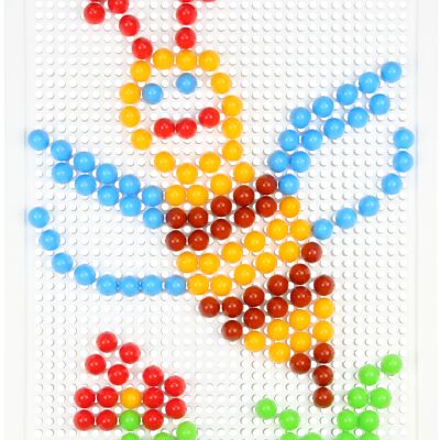 Mosaik Set color 200, 10 mm, groß, Faltschachtel