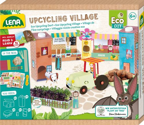 Eco Upcycling Village, Faltschachtel