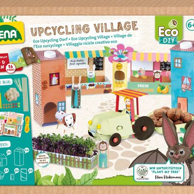 Eco Upcycling Village, Faltschachtel