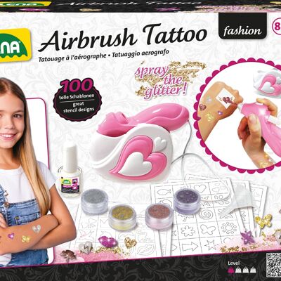 Airbrush Tattoo Studio, Faltschachtel