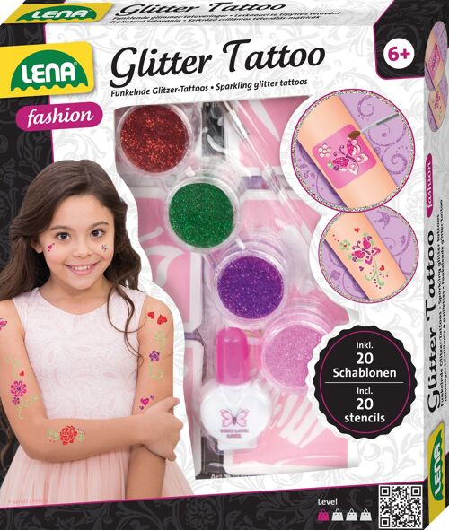 Glitter Tattoo, Faltschachtel