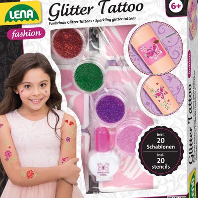 Glitter Tattoo, Faltschachtel