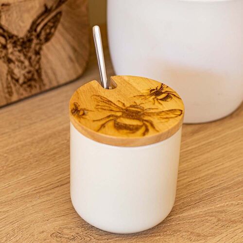 Jar & Spoon Set - Bee