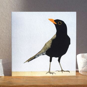 Carte Blackbird (oiseaux britanniques) 2