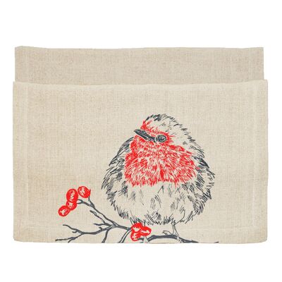 Linen Table Runner - Robin