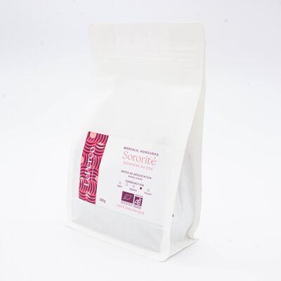 Organic decaffeinated Honduran coffee – Ground 250g – Decaf Sorority