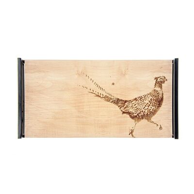 Large Sycamore Tray - Pheasant