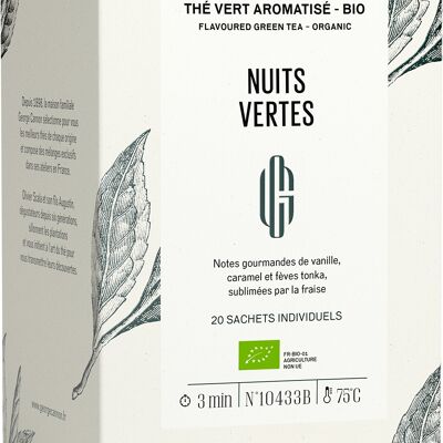 Nuits Vertes - Etuis de 20 sachets