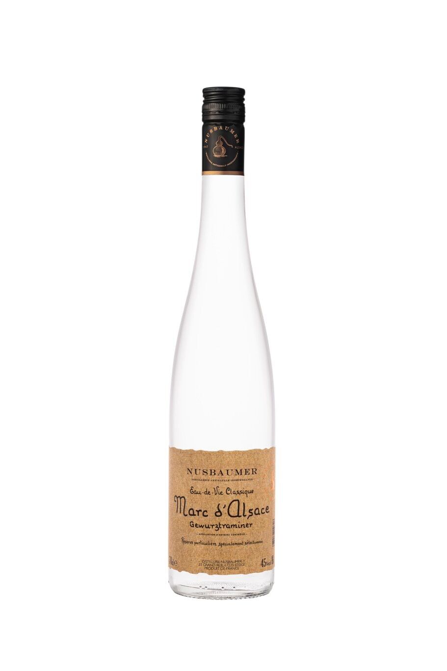 Marc d'Alsace Gewurztraminer - 45° - 70 cl