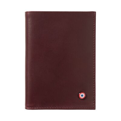 Cartera Victor Junior Piel Lisa Rojo Vid
