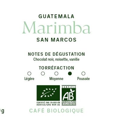 Blend of coffees from Honduras and Guatemala – Ground 250g – Directions