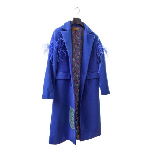 cappotto piume personalizzato blu-1