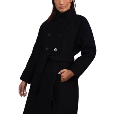 Wool coat women's winter coat