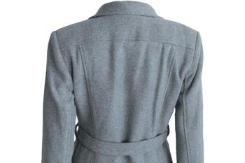Manteau d'hiver pour femme-gris 5
