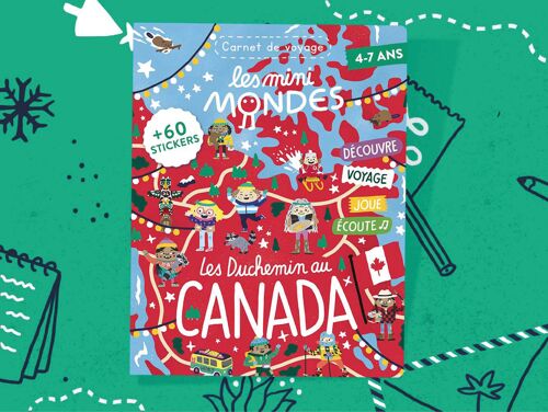 Canada Ouest - Magazine d'activités pour enfant 4-7 ans - Les Mini Mondes