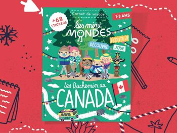 Carnet enfant Canada (Ouest) Dès 1 an - Les Mini Mondes 1