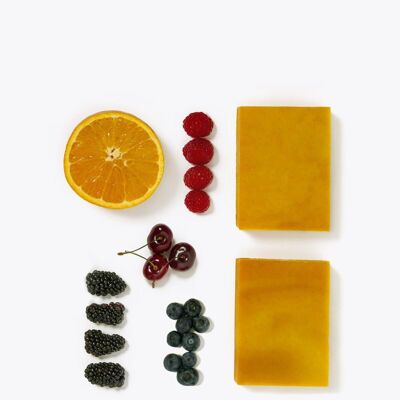 Jabón Antiox - Naranja y Frutos Rojos 120g