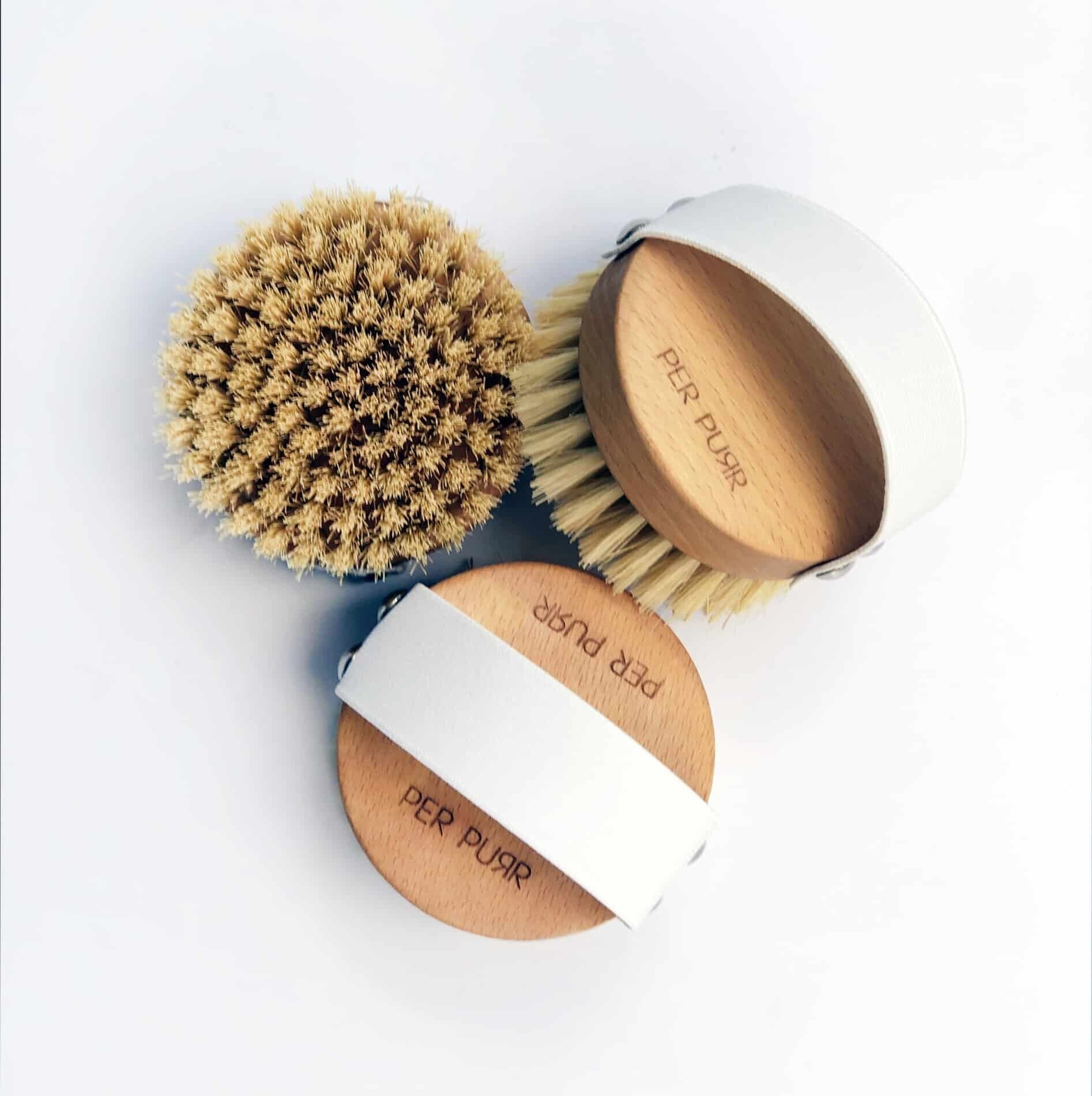 Spazzola esfoliante a secco