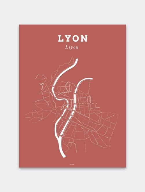 Affiche Le Bon Plan - Lyon Terracotta