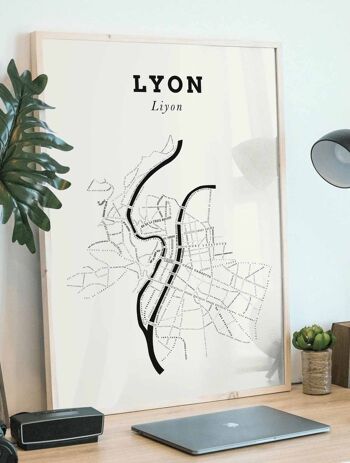 Affiche Le Bon Plan - Lyon Crème 1