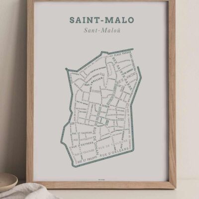 Póster Le Bon Plan - Saint-Malo Esmeralda