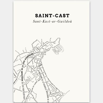 Le Bon Plan Poster – Saint-Cast-Creme