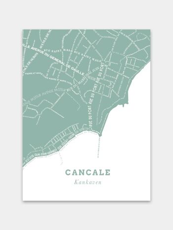 Affiche Le Bon Plan - Cancale Vert Christe 2