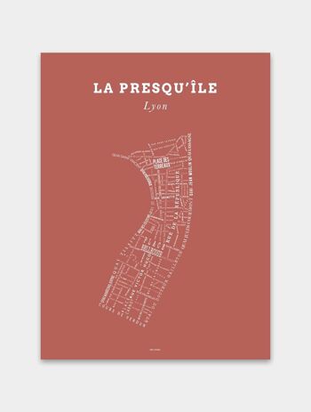 Affiche Le Bon Plan - Lyon Presqu’ile Terracotta 1
