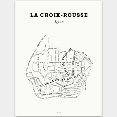 Póster Le Bon Plan - Crema Lyon Croix Rousse