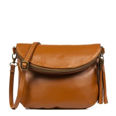 Ancona Women's shoulder bag. Sauvage genuine leather - Leather