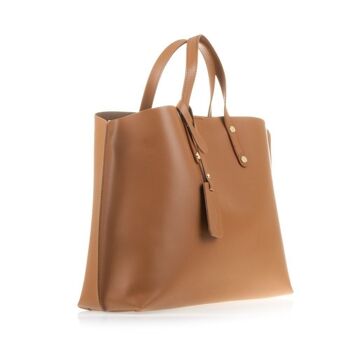 Sac fourre-tout Campalto pour femme en cuir véritable Tamponato - Cuir 3