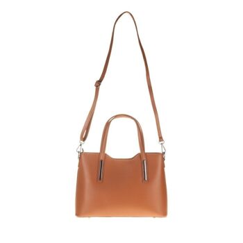 Sac fourre-tout Cannobio pour femme en cuir véritable Ruga - Cuir 7