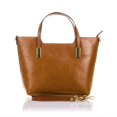 Agostina Women's tote bag. Genuine leather Tamponato