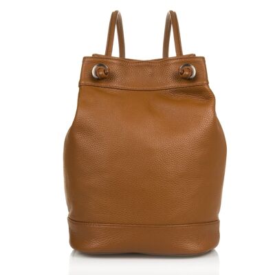 Dolores Women's backpack bag. Genuine leather Dollaro - Leather