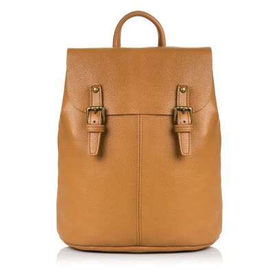 Asia Women's backpack bag. Genuine leather Dollaro - Leather