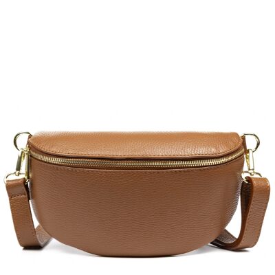 Ambra Fashion fanny pack Unisex. Genuine leather Dollaro - Leather