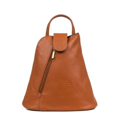 Carlotta Women's backpack bag. Sauvage genuine leather - Leather