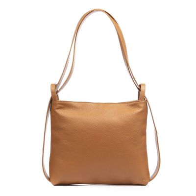 Perlita Women's Shoulder Bag. Genuine Leather Dollaro - Leather