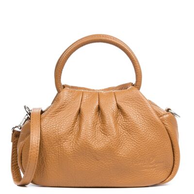 Livigno Women's handbag. Genuine leather Dollaro - Leather