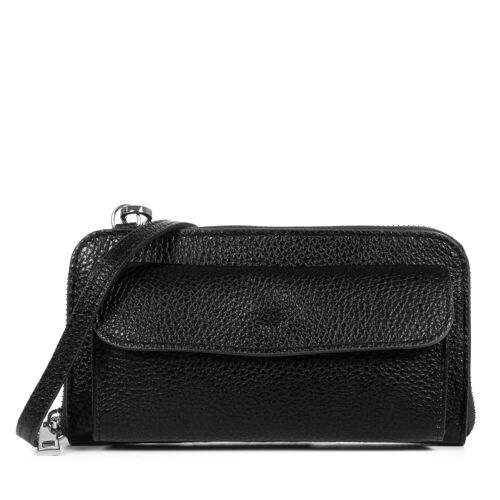 Acceglio cartera Mujer.Piel auténtica Dollaro - Negro