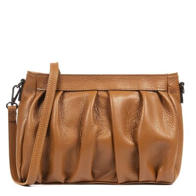 Acquarica Dollaro Genuine Leather Shoulder Bag - Leather