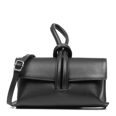 Nice tote bag. Dollaro genuine leather. - Black