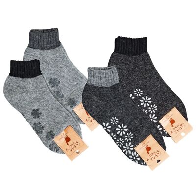 Short Wool Socks | alpaca | various sizes | anti slip