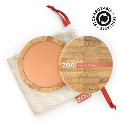 ZAO Mineral Cooked powder 347 Apricot beige  organic and vegan
